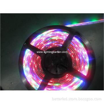 SMD 5050 30leds/m magic flexible rgb strip DC 12V,12mm PCB